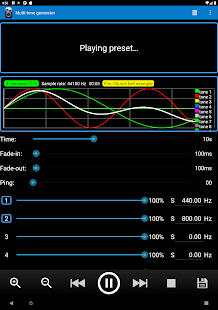 Tone Generator Ekran görüntüsü