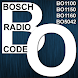 Radio Code DeBoschCoder