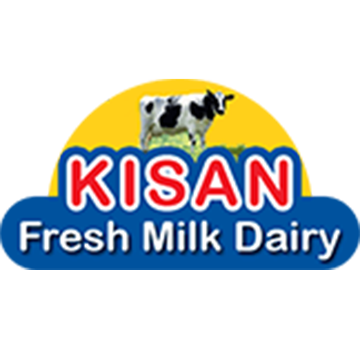 Kisan Fresh Milk Dairy logo