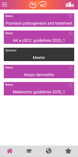 Android application Yes Or No screenshort