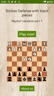 Chess - Najdorf variationのおすすめ画像1