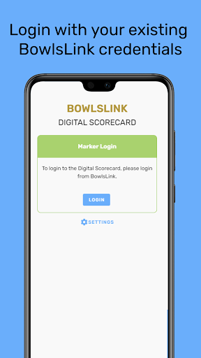 Android application BowlsLink Scoring screenshort