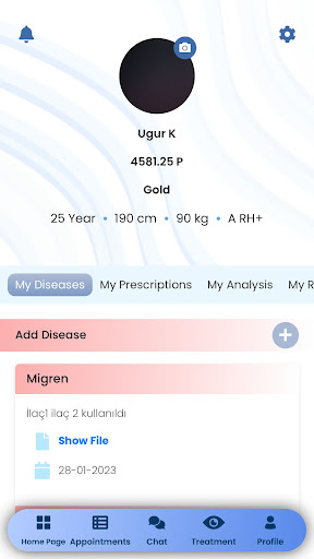 Android application Med Explore screenshort