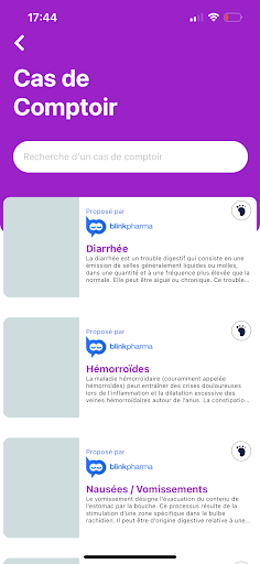 Blink Pharmacie Screen 3