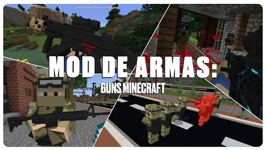 Mod de Armas: Guns Minecraft