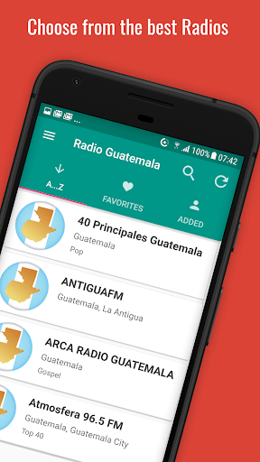 Android application Guatemala Radio Stations screenshort