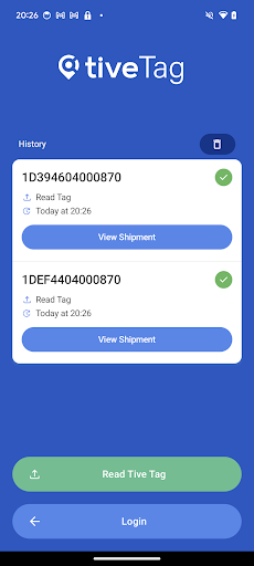 TiveTag Screen 2