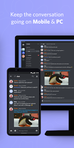 Discord APK- Talk, Video Chat & Hang Out with Friends poster-5