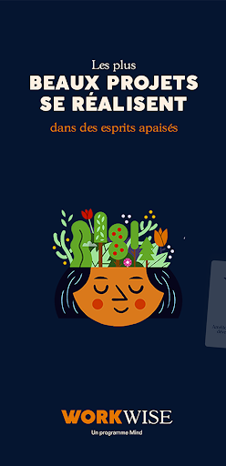 Android application WORKWISE screenshort