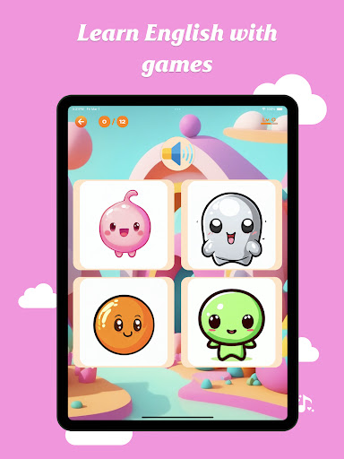 Screenshot of King English Kids