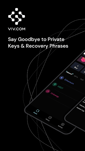 Android application VIV Wallet: MPC, Crypto & NFT screenshort