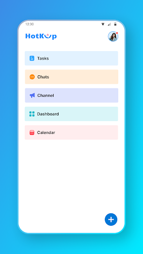 Android application HotKup screenshort