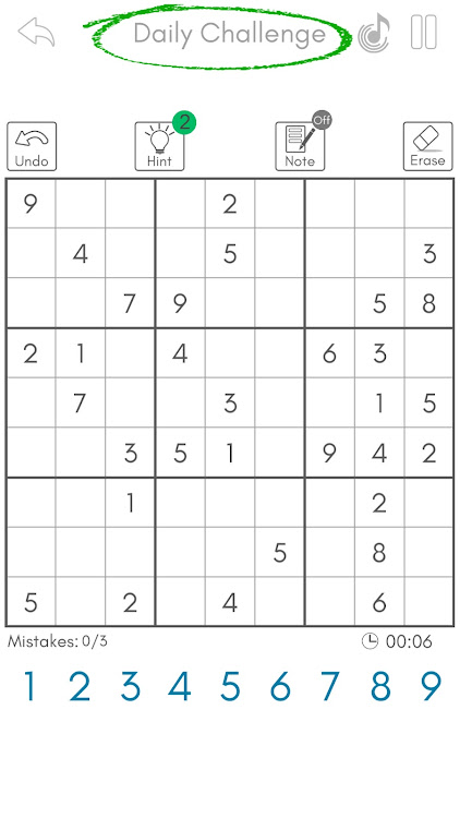 Sudoku King™ - Daily Puzzle - 1.5 - (Android)