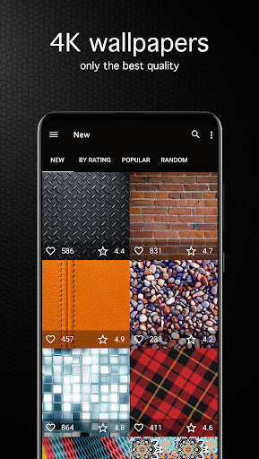 Screenshot of Texture Wallpapers 4K
