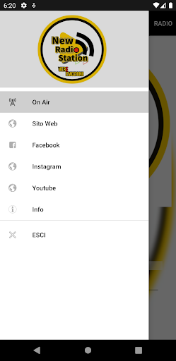TheNewRadioStation Screen 2