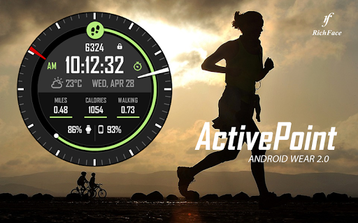 Active Point Watch Face Screen 2