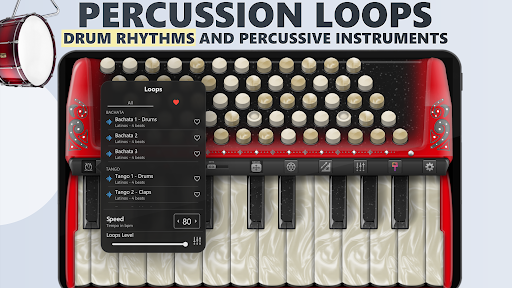 Accordion Piano Cassoto Game - Music & Audio - apps