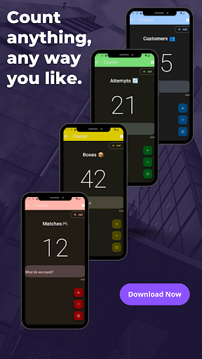 Android application EasyCount : Simple Counter screenshort