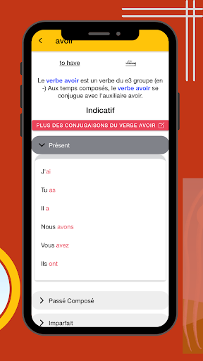 Verbs most used on french Screen 3