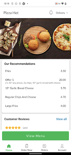 Pizza Hot Screen 2