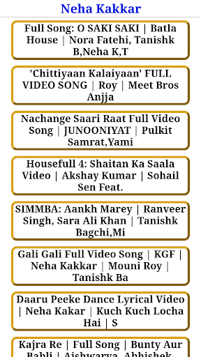 Neha Kakkar All Video Songs Screen 2