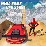 Cover Image of Скачать Crazy Superhero Car Stunts  APK