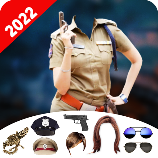 Women Police Suit Photo Editor Download on Windows