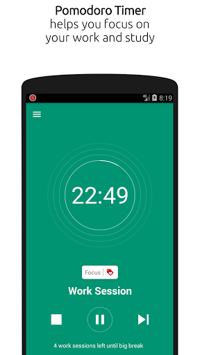 Pomodoro Smart Timer - A Productivity Timer App  screenshots 1