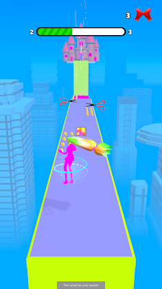 Hair Challenge Hair Run - Screenshot 3