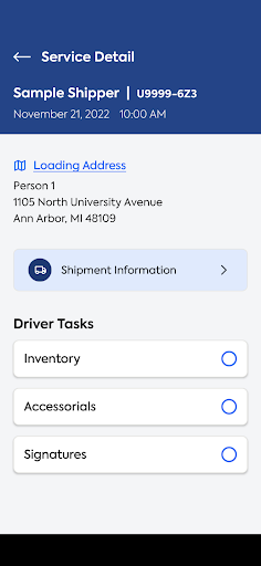 Roadload Driver Screen 3
