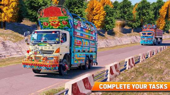 Pak Truck Driver: Heavy Cargo Trailer Truck Apps 3.0.6 screenshots 12