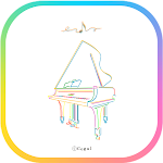 Cover Image of Download 카카오톡 테마 - 알록달록 피아노  APK