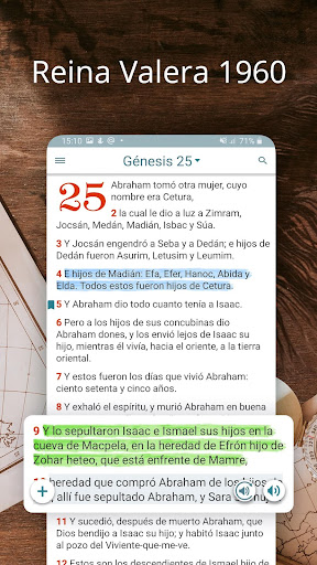 Android application Bible Study Reina Valera screenshort