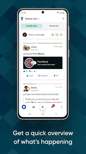 Android application SalesScreen TV screenshort