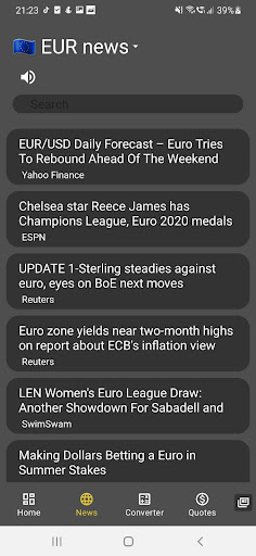 Bingo! - financial app Screen 2