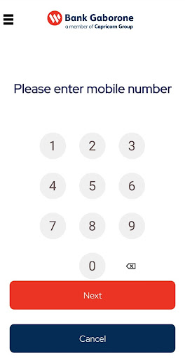 Bank Gaborone Easy2Pay Screenshot