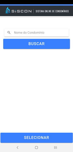Android application SISCONWEB screenshort
