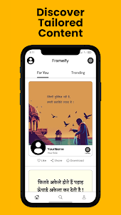 Frameify : Suvichar App