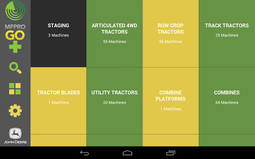 Android application MFPro Go screenshort