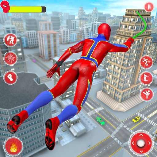 SuperHero Rope Mafia City Hero