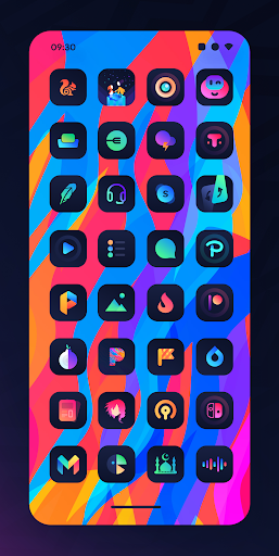 Screenshot of Bladient Icon Pack