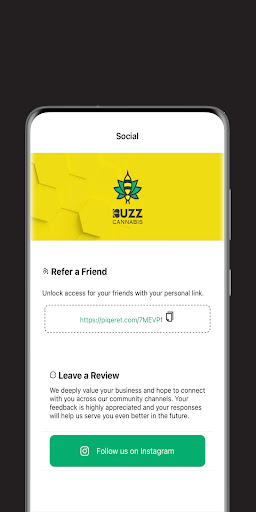 Buzz Cannabis Screen 3