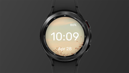 Milky Clouds - Watch Face screenshot 0