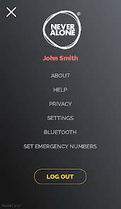 Screenshot 5 Never Alone personal security android