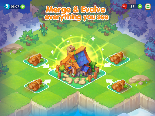 Dragon Magic: Merge Land - Puzzle - games