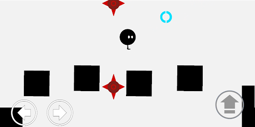 Android application 2Dアクションゲーム-くろまるの旅 screenshort
