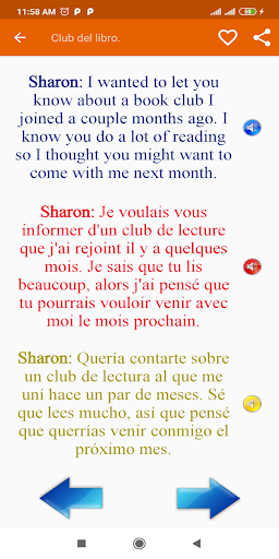 Habla ingles y frances ekran görüntüsü