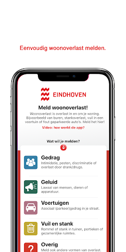 Android application Woonoverlast Eindhoven - app j screenshort