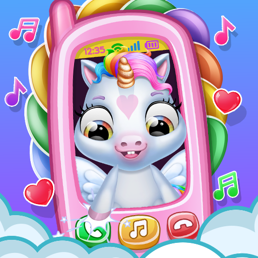 Baby Princess Unicorn Phone  Icon