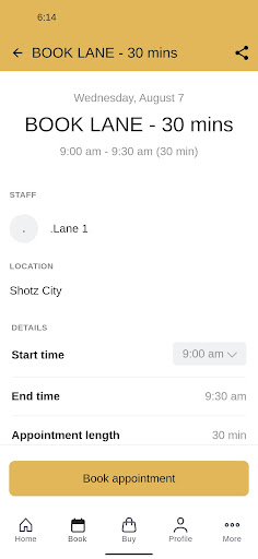 Shotz City Screen 3